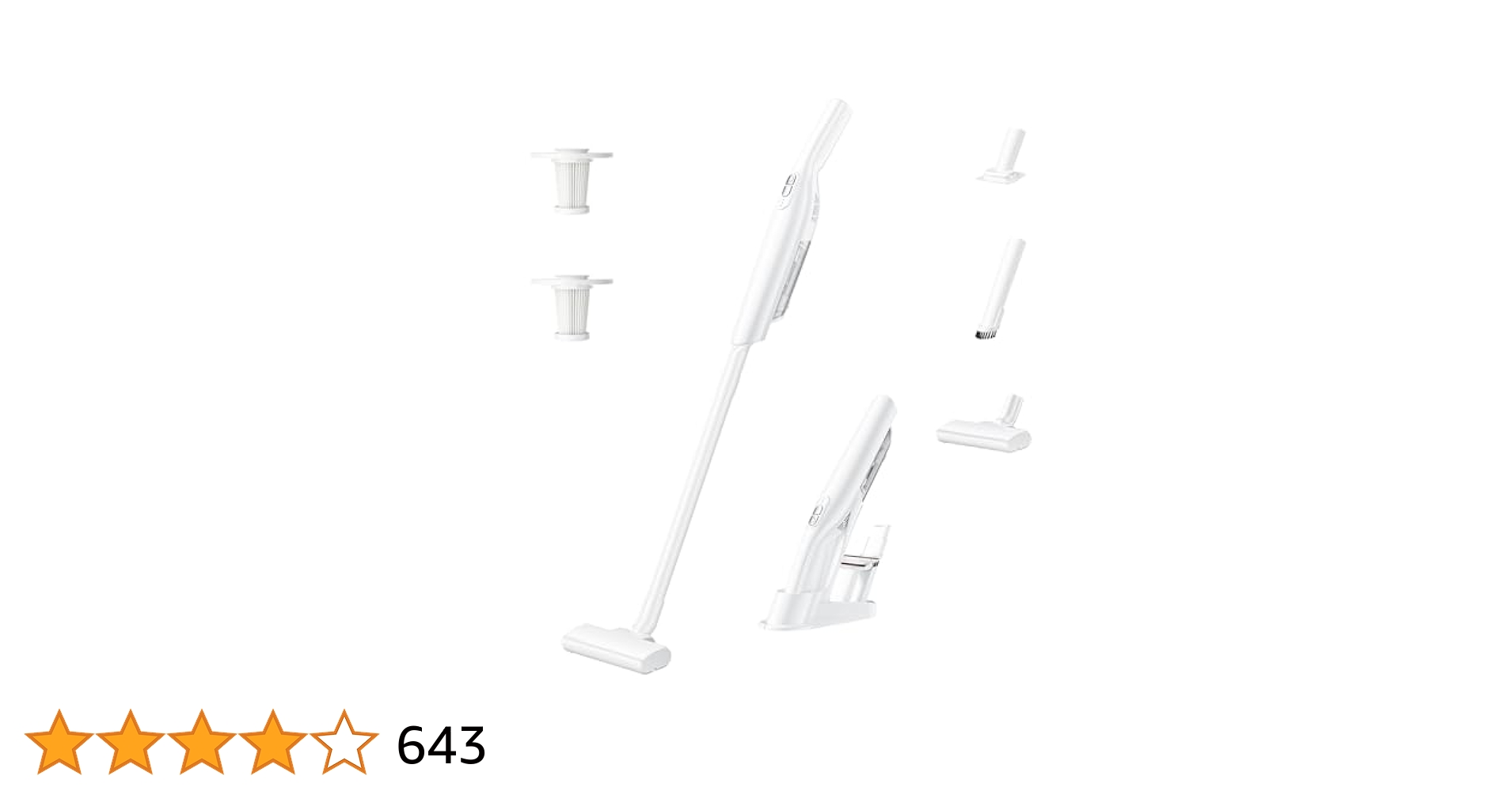 2024 掃除機 コードレス 15Kpa超強力吸引 超軽量 サイクロン Amazon | 掃除機 コードレス 【2024新モデル · 15Kpa超強力吸引